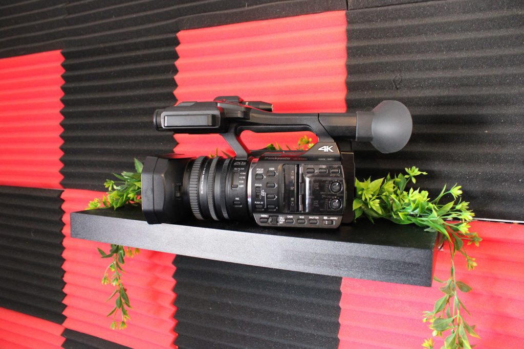 podcast studio in london camera recording